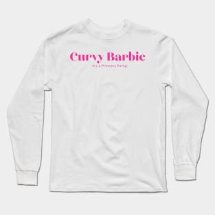 Curvy Barbie Girl Long Sleeve T-Shirt